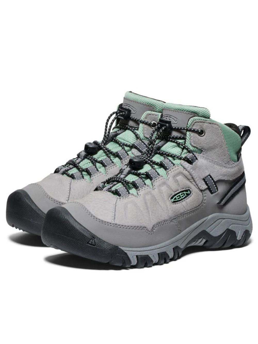 NWOB - KEEN Targhee IV Waterproof Hiking Boots in Alloy/Green